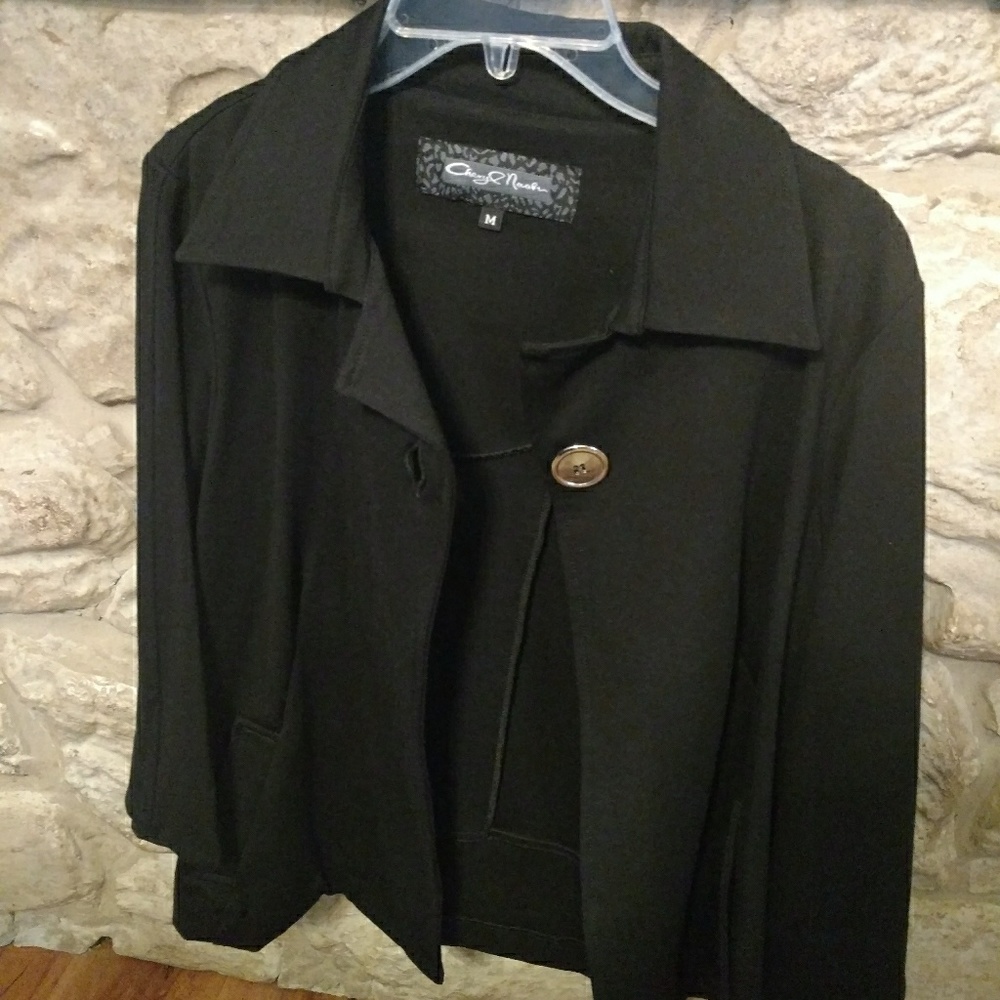 Cheryl Nash Button Top Work Jacket